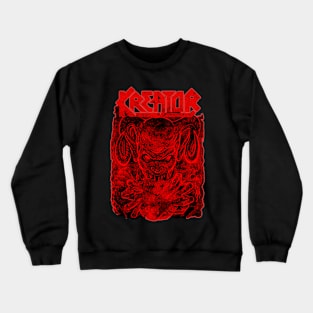 Kreator Red Crewneck Sweatshirt